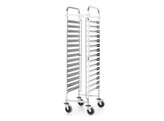 Afruimwagen  HENDI  Kitchen Line  GN 1/1  Zilver  380x550x H 1705mm
