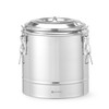 Geisoleerde draagbare container  HENDI  Kitchen Line  11L  Zilver   300x H 345mm