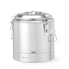 Geisoleerde draagbare container  HENDI  Kitchen Line  11L  Zilver   300x H 345mm