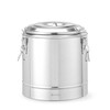 Geisoleerde draagbare container  HENDI  Kitchen Line  19L  Zilver   350x H 400mm