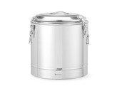 Geisoleerde draagbare container  HENDI  Kitchen Line  31L  Zilver   400x H 445mm