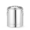 Geisoleerde draagbare container  HENDI  Kitchen Line  23L  Zilver   350x H 440mm