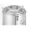 Geisoleerde draagbare container  HENDI  Kitchen Line  23L  Zilver   350x H 440mm