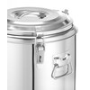 Geisoleerde draagbare container  HENDI  Kitchen Line  23L  Zilver   350x H 440mm