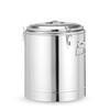Geisoleerde draagbare container  HENDI  Kitchen Line  36L  Zilver   400x H 500mm