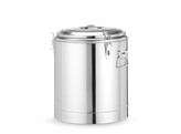 Geisoleerde draagbare container  HENDI  Kitchen Line  36L  Zilver   400x H 500mm