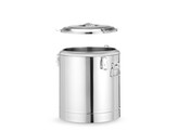 Geisoleerde draagbare container  HENDI  Kitchen Line  36L  Zilver   400x H 500mm