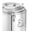 Geisoleerde draagbare container  HENDI  Kitchen Line  36L  Zilver   400x H 500mm