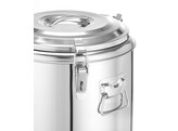 Geisoleerde draagbare container  HENDI  Kitchen Line  36L  Zilver   400x H 500mm