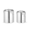 Geisoleerde draagbare container  HENDI  Kitchen Line  36L  Zilver   400x H 500mm