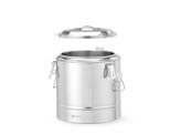 Geisoleerde draagbare container  HENDI  Kitchen Line  36L  Zilver   400x H 500mm
