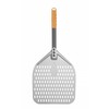 Pelle a pizza carree perforee avec manche court  HENDI  350x710mm