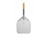 Pelle a pizza carree perforee avec manche court  HENDI  350x710mm