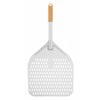 Pizzaschep vierkant geperforeerd met korte handgreep  HENDI  300x660mm