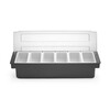 Boite a ingredients - 6 bacs  BarUp  480x150x H 100mm