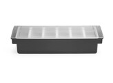Boite a ingredients - 6 bacs  BarUp  480x150x H 100mm