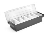 Boite a ingredients - 6 bacs  BarUp  480x150x H 100mm