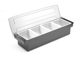 Boite a ingredients - 4 bacs  BarUp  480x150x H 100mm