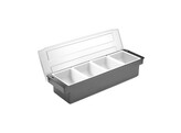 Boite a ingredients - 4 bacs  BarUp  480x150x H 100mm