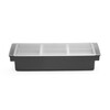 Boite a ingredients - 3 bacs  BarUp  Noir  480x150x H 100mm