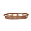 Paniers de service style fast-food  HENDI  Brun  6 u.  275x175x H 38mm