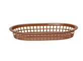 Paniers de service style fast-food  HENDI  Brun  6 u.  275x175x H 38mm