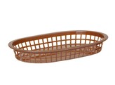 Paniers de service style fast-food  HENDI  Brun  6 u.  275x175x H 38mm