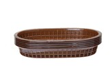 Paniers de service style fast-food  HENDI  Brun  6 u.  275x175x H 38mm
