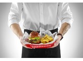 Paniers de service style fast-food  HENDI  Brun  6 u.  275x175x H 38mm