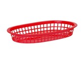 Paniers de service style fast-food  HENDI  Brun  6 u.  275x175x H 38mm