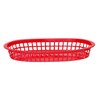Paniers de service style fast-food  HENDI  Rouge  6 u.  272x175x H 38mm