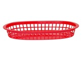 Paniers de service style fast-food  HENDI  Rouge  6 u.  272x175x H 38mm