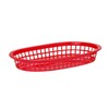 Paniers de service style fast-food  HENDI  Rouge  6 u.  272x175x H 38mm