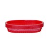 Paniers de service style fast-food  HENDI  Rouge  6 u.  272x175x H 38mm