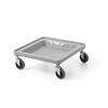 Onderstel voor universele rekken van 500x500 mm  AmerBox  Lichtgrijs  500x500x H 180mm