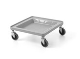 Onderstel voor universele rekken van 500x500 mm  AmerBox  Lichtgrijs  500x500x H 180mm