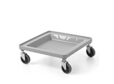 Onderstel voor universele rekken van 500x500 mm  AmerBox  Lichtgrijs  500x500x H 180mm