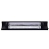Infrarood terrasverwarmer Bola  HENDI  Zwart  230V/2500W  912x185x H 174mm