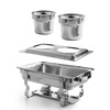 Plateau-support pour 2 bacs bains-marie  HENDI  Plateau-support  GN 1/1  530x325x H 30mm