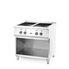 Inductiefornuis met 4 kookplaten  HENDI  400V/17000W  800x720x H 854mm