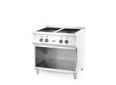Inductiefornuis met 4 kookplaten  HENDI  400V/17000W  800x720x H 854mm