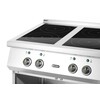 Inductiefornuis met 4 kookplaten  HENDI  400V/17000W  800x720x H 854mm