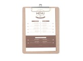 Menu klembord  HENDI  185x245mm