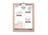 Protege-menu clipboard  HENDI  240x330mm