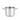 Marmite haute - sans couvercle  HENDI  Kitchen Line  2 8L   160x H 140mm