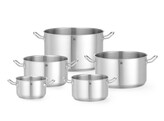 Marmite moyenne - sans couvercle  HENDI  Kitchen Line  9 4L   280x H 155mm