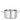 Marmite moyenne - sans couvercle  HENDI  Kitchen Line  6L   240x H 135mm