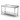 Table de travail murale avec etagere - vissee  profondeur   600 mm  HENDI  Kitchen Line  1200x600x H 850mm