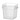 Conteneur alimentaire avec graduation  HENDI  3 8L  190x190x H 180mm