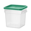 Conteneur alimentaire avec graduation  HENDI  3 8L  190x190x H 180mm